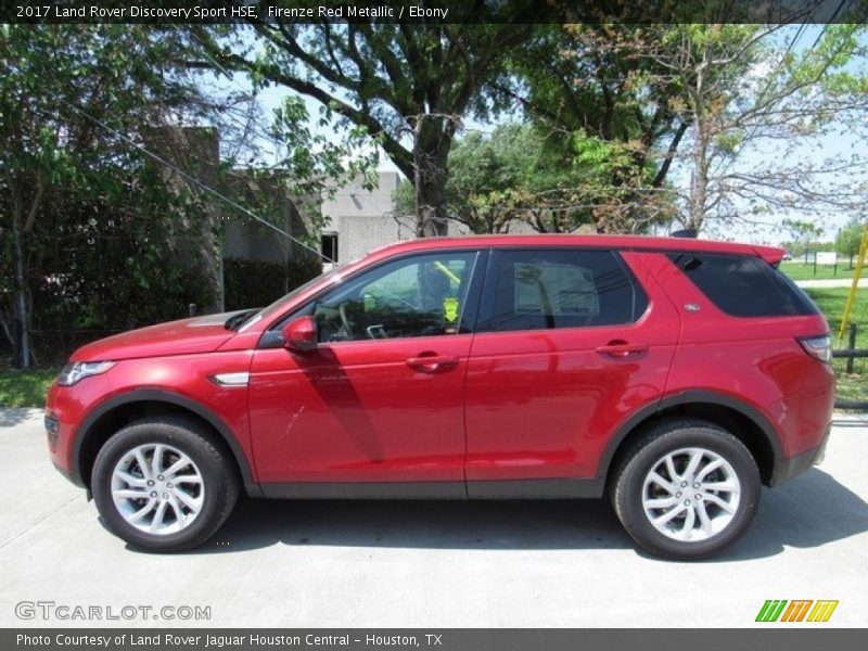 Firenze Red Metallic / Ebony 2017 Land Rover Discovery Sport HSE