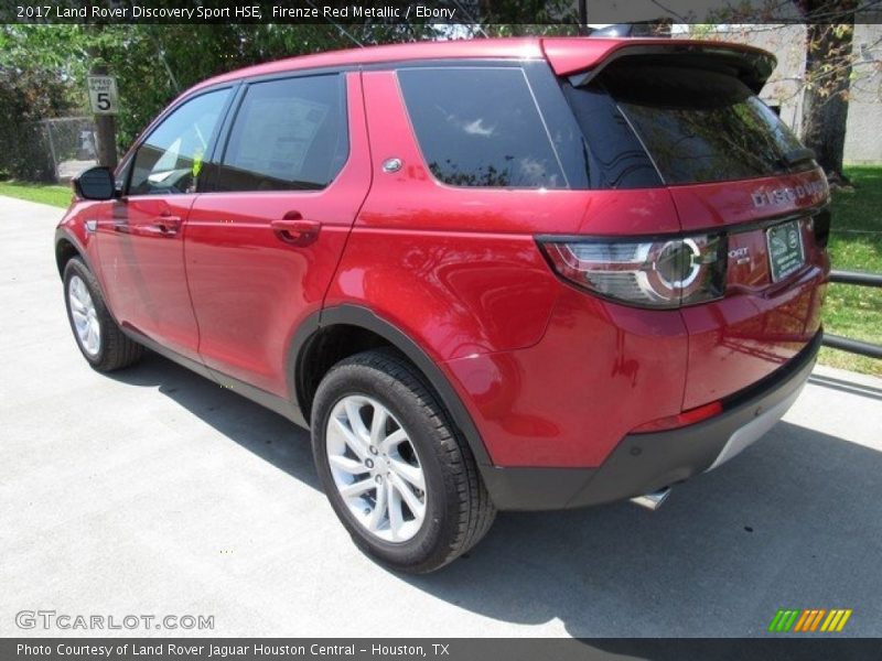 Firenze Red Metallic / Ebony 2017 Land Rover Discovery Sport HSE