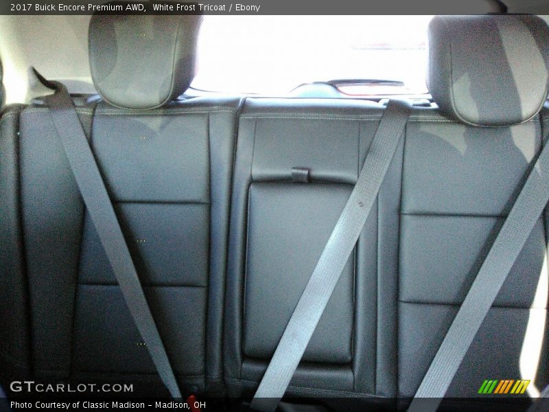 White Frost Tricoat / Ebony 2017 Buick Encore Premium AWD