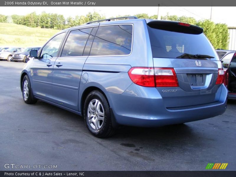 Ocean Mist Metallic / Gray 2006 Honda Odyssey EX