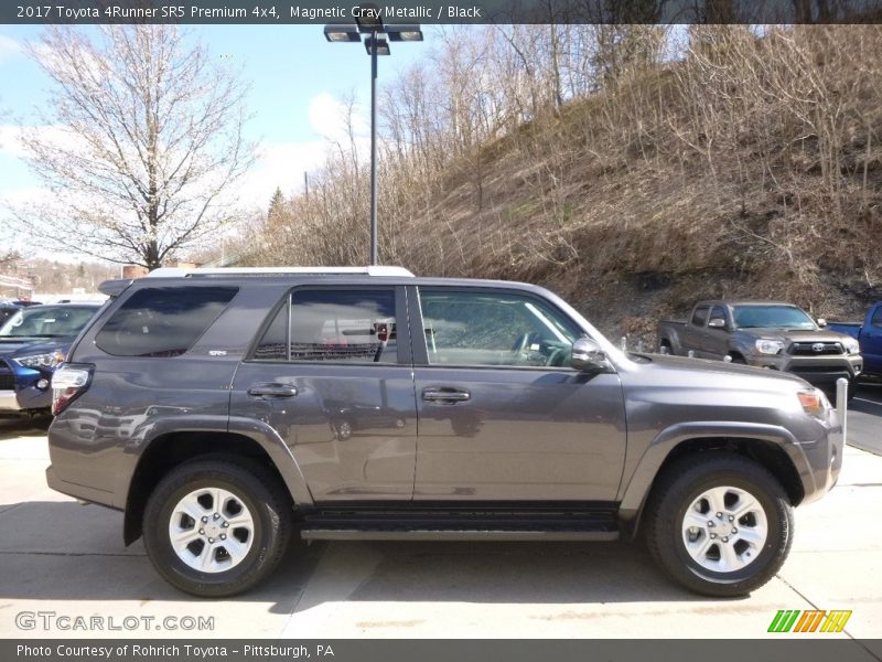 Magnetic Gray Metallic / Black 2017 Toyota 4Runner SR5 Premium 4x4