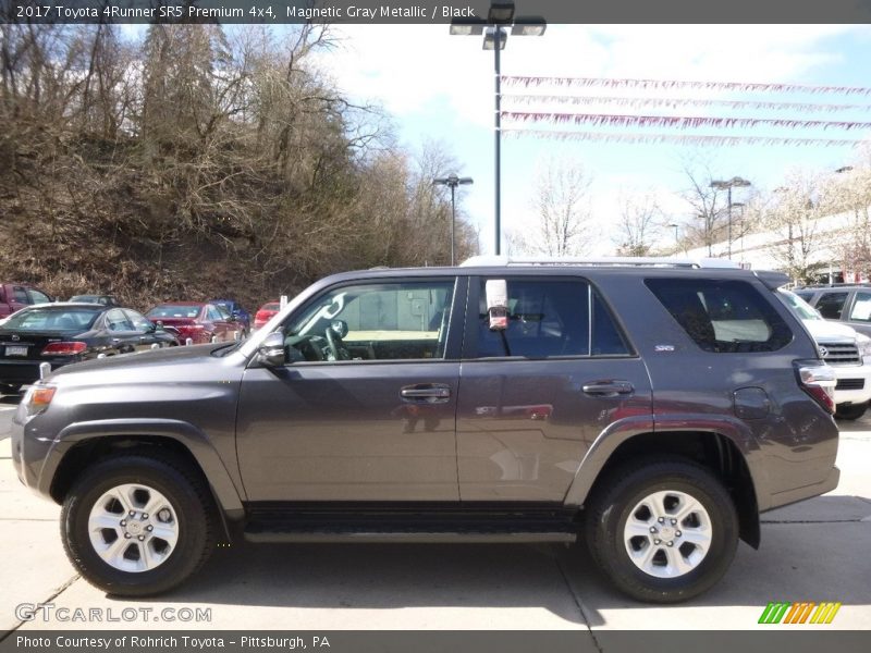 Magnetic Gray Metallic / Black 2017 Toyota 4Runner SR5 Premium 4x4