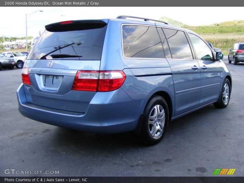 Ocean Mist Metallic / Gray 2006 Honda Odyssey EX
