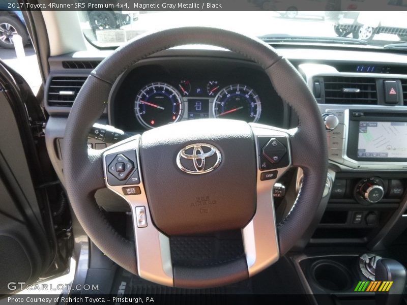 Magnetic Gray Metallic / Black 2017 Toyota 4Runner SR5 Premium 4x4