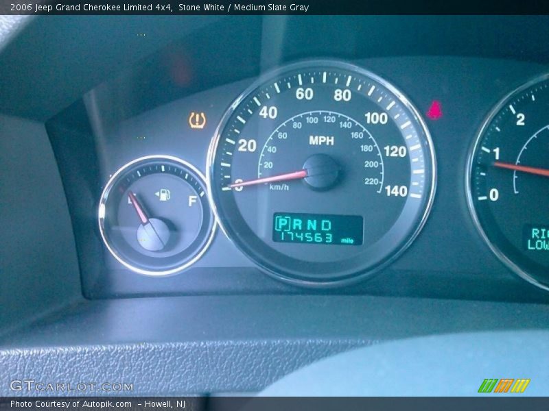 Stone White / Medium Slate Gray 2006 Jeep Grand Cherokee Limited 4x4