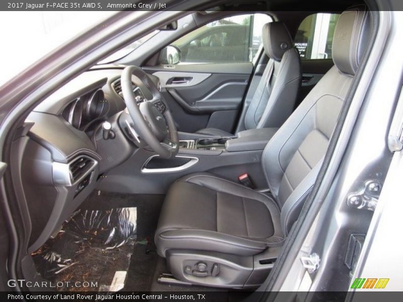 Ammonite Grey / Jet 2017 Jaguar F-PACE 35t AWD S
