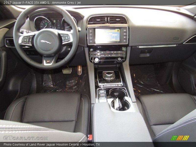 Ammonite Grey / Jet 2017 Jaguar F-PACE 35t AWD S