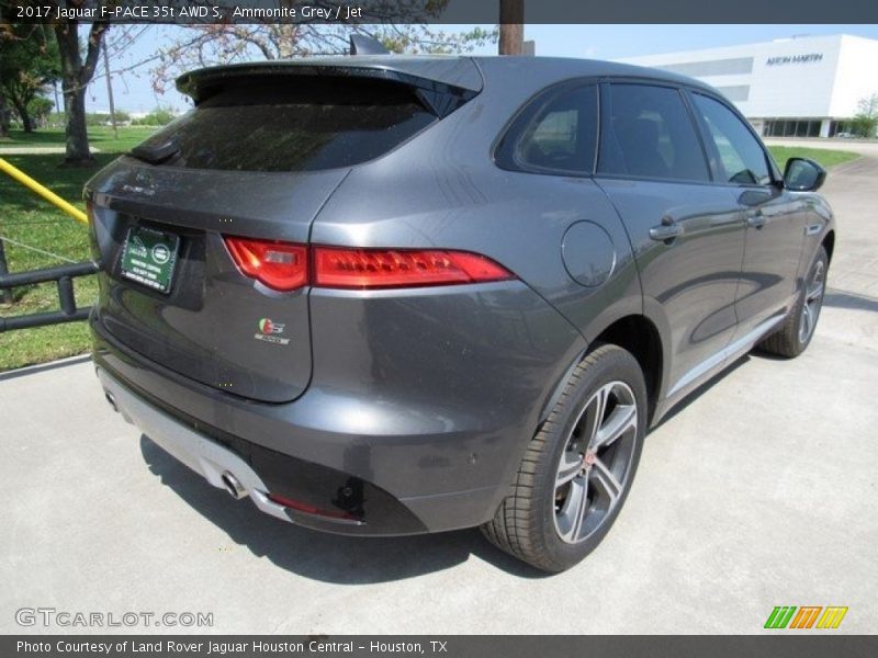 Ammonite Grey / Jet 2017 Jaguar F-PACE 35t AWD S