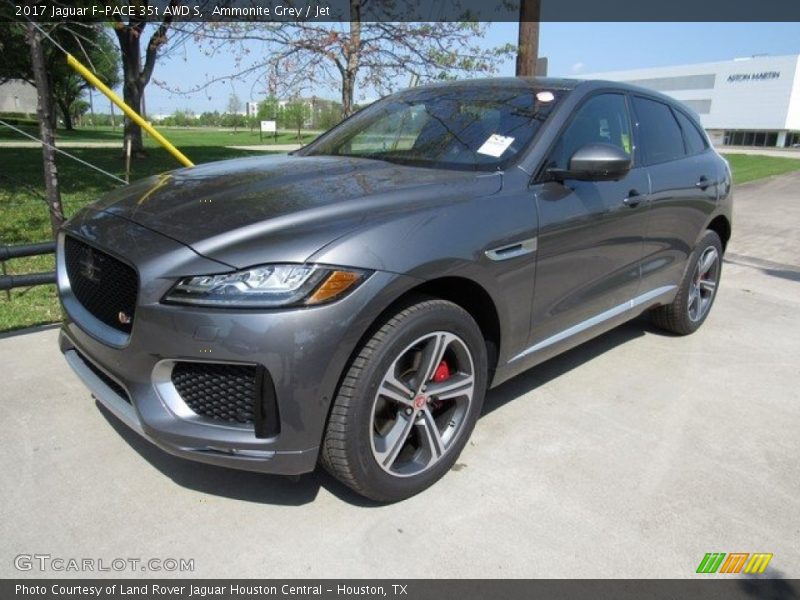 Ammonite Grey / Jet 2017 Jaguar F-PACE 35t AWD S