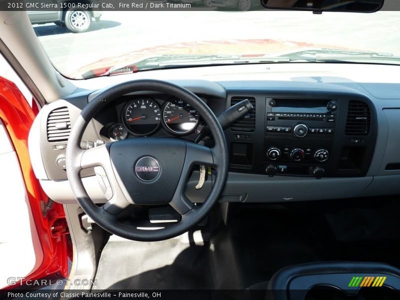 Fire Red / Dark Titanium 2012 GMC Sierra 1500 Regular Cab