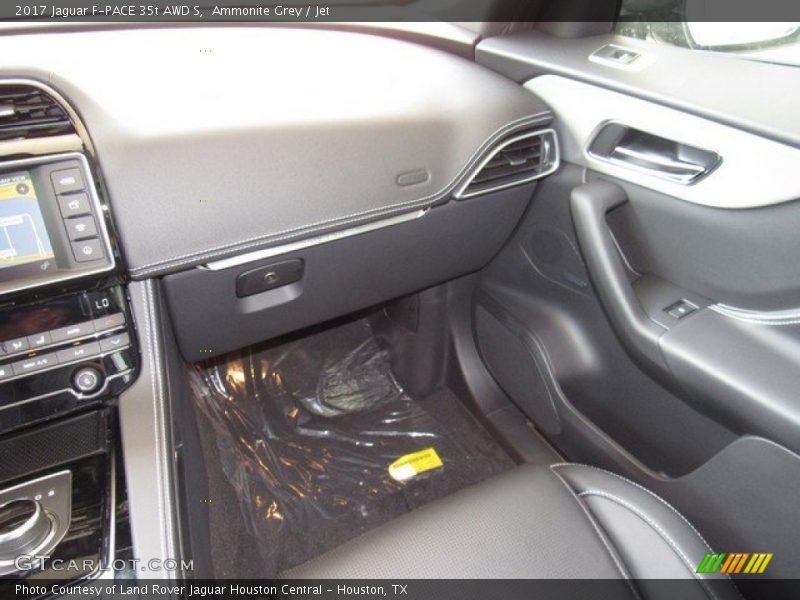 Ammonite Grey / Jet 2017 Jaguar F-PACE 35t AWD S