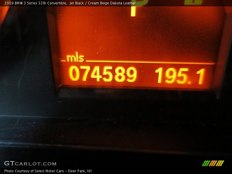 Jet Black / Cream Beige Dakota Leather 2009 BMW 3 Series 328i Convertible