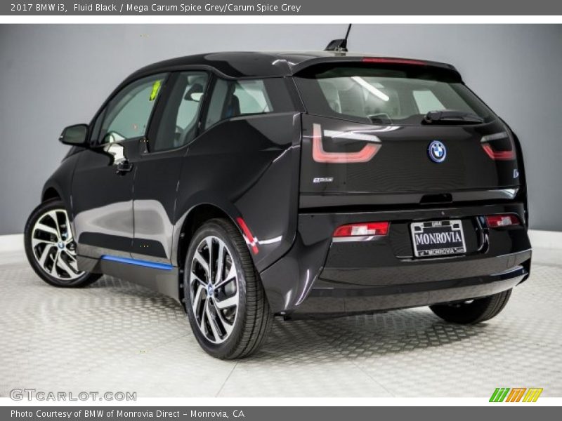 Fluid Black / Mega Carum Spice Grey/Carum Spice Grey 2017 BMW i3