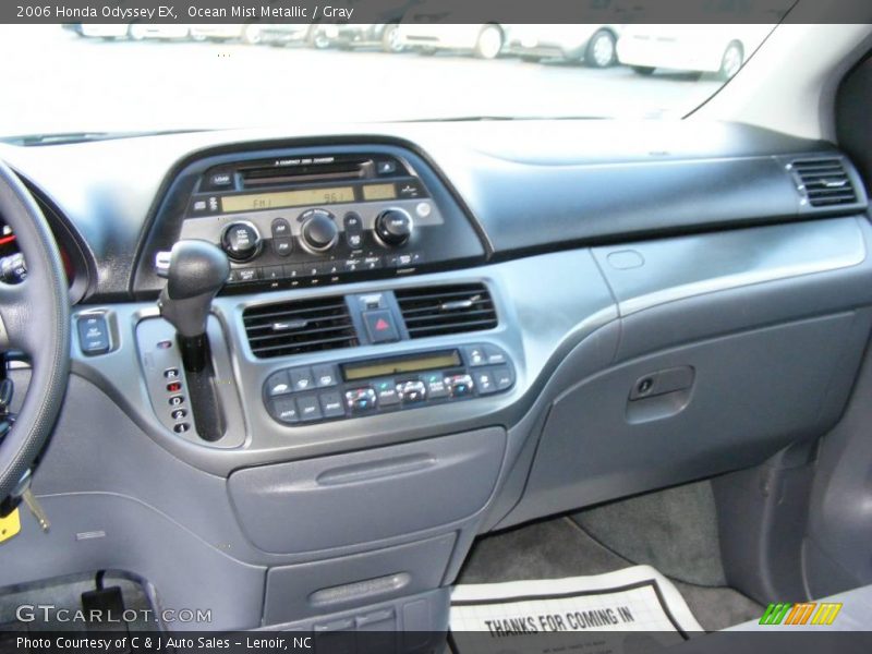 Ocean Mist Metallic / Gray 2006 Honda Odyssey EX