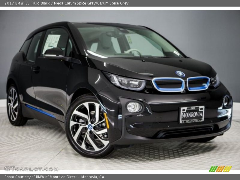 Fluid Black / Mega Carum Spice Grey/Carum Spice Grey 2017 BMW i3