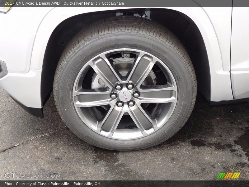 Quicksilver Metallic / Cocoa/Shale 2017 GMC Acadia Denali AWD