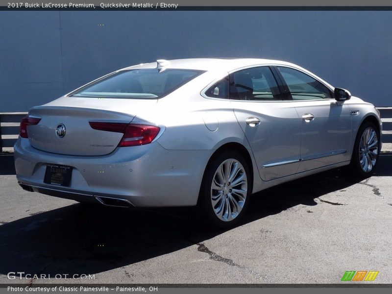 Quicksilver Metallic / Ebony 2017 Buick LaCrosse Premium