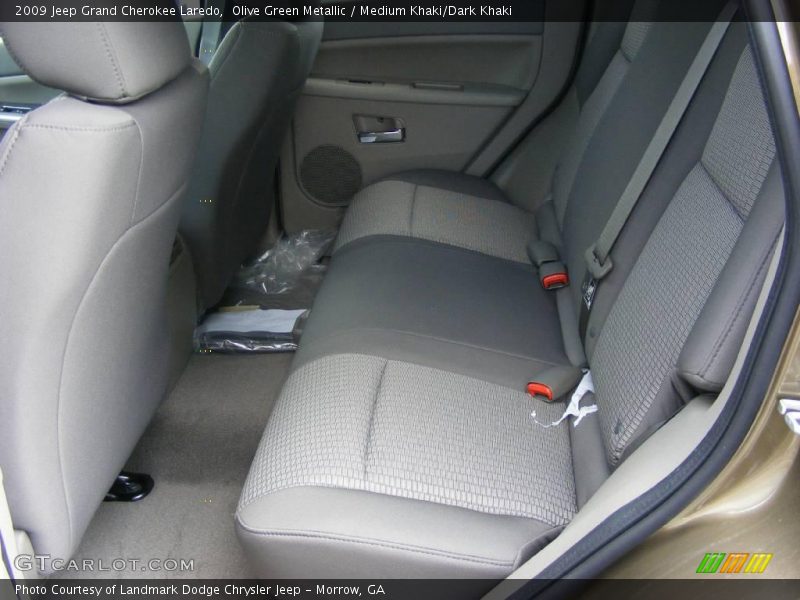 Olive Green Metallic / Medium Khaki/Dark Khaki 2009 Jeep Grand Cherokee Laredo