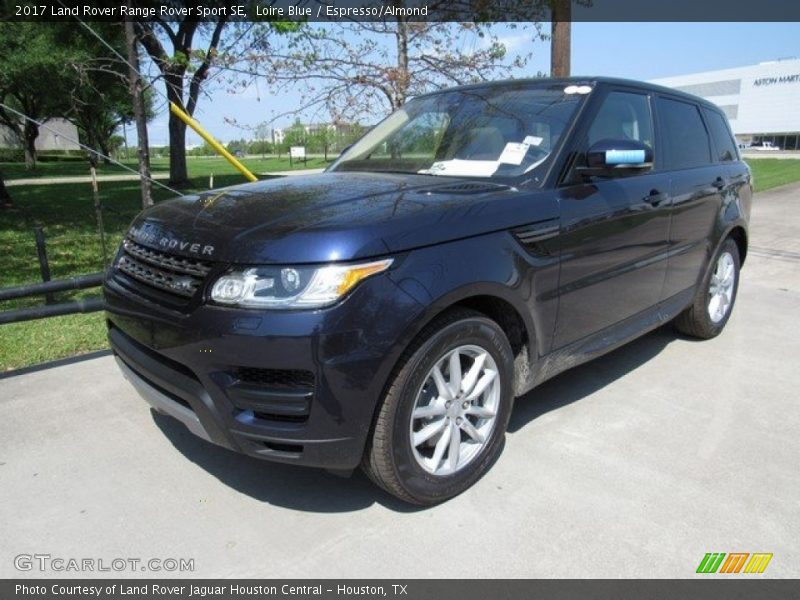 Loire Blue / Espresso/Almond 2017 Land Rover Range Rover Sport SE