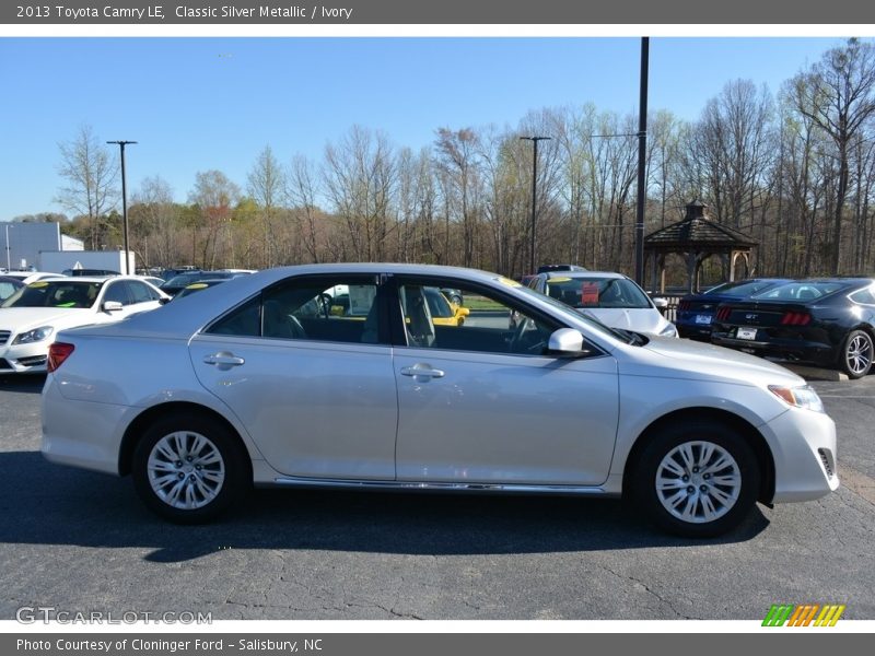 Classic Silver Metallic / Ivory 2013 Toyota Camry LE
