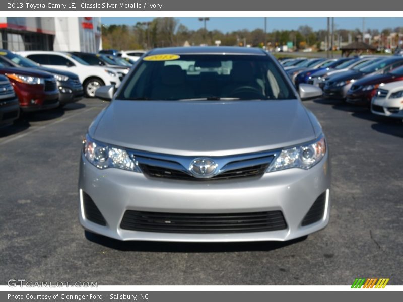 Classic Silver Metallic / Ivory 2013 Toyota Camry LE