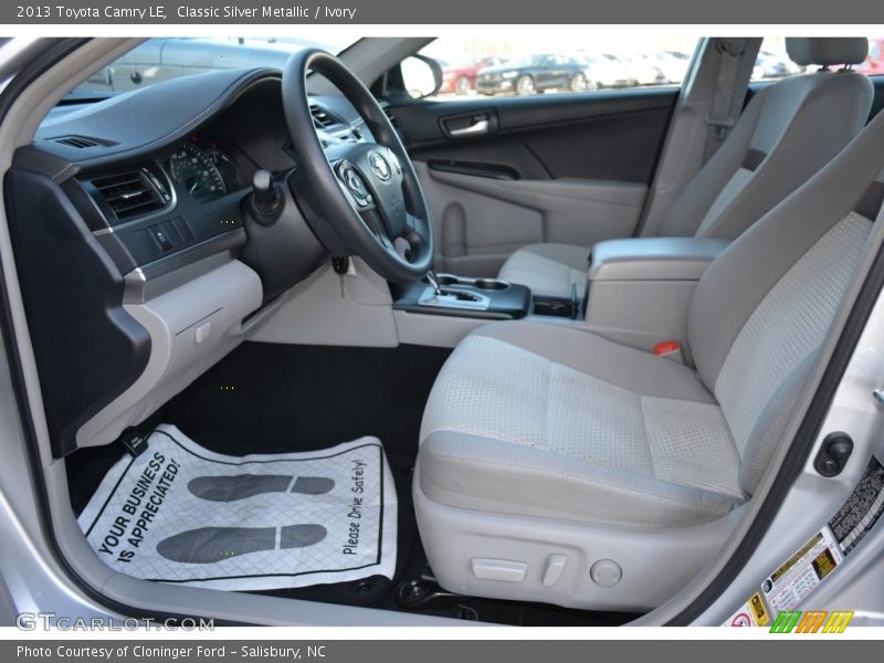 Classic Silver Metallic / Ivory 2013 Toyota Camry LE