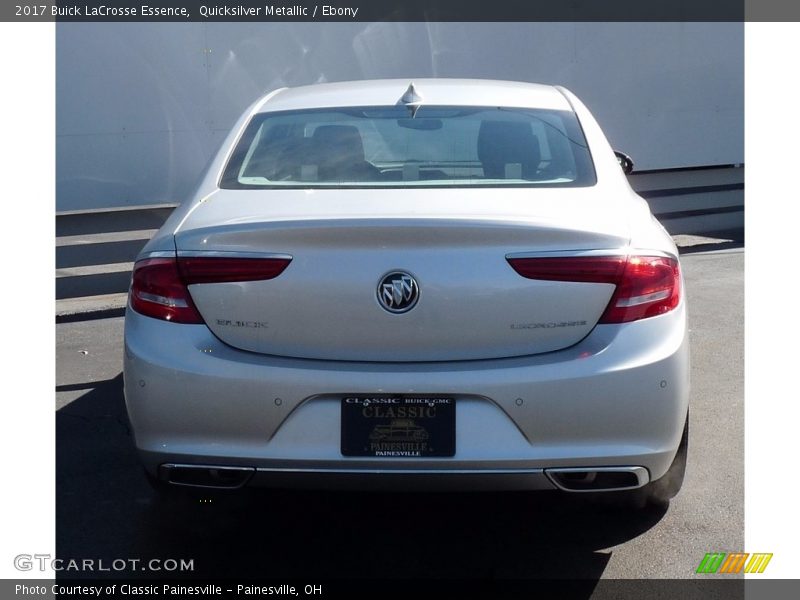Quicksilver Metallic / Ebony 2017 Buick LaCrosse Essence