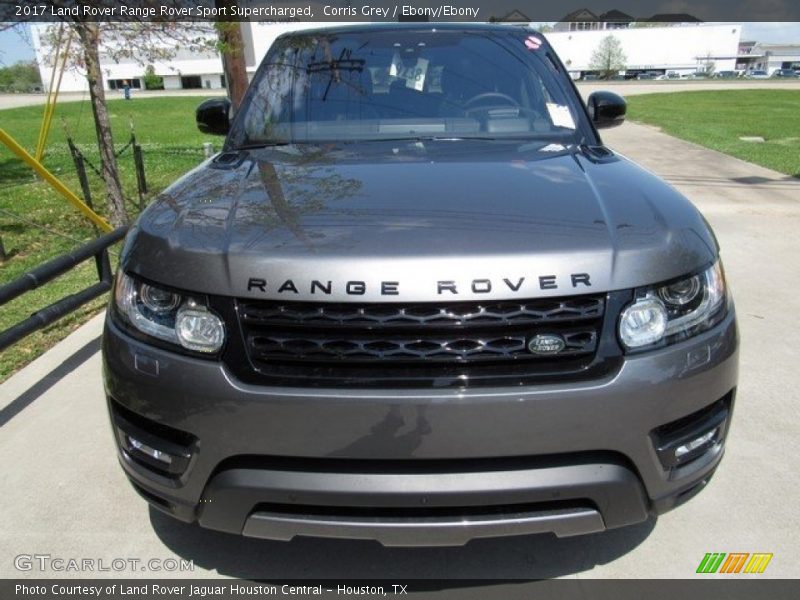 Corris Grey / Ebony/Ebony 2017 Land Rover Range Rover Sport Supercharged