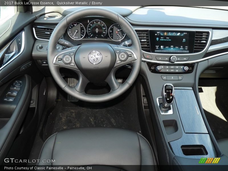 Quicksilver Metallic / Ebony 2017 Buick LaCrosse Essence