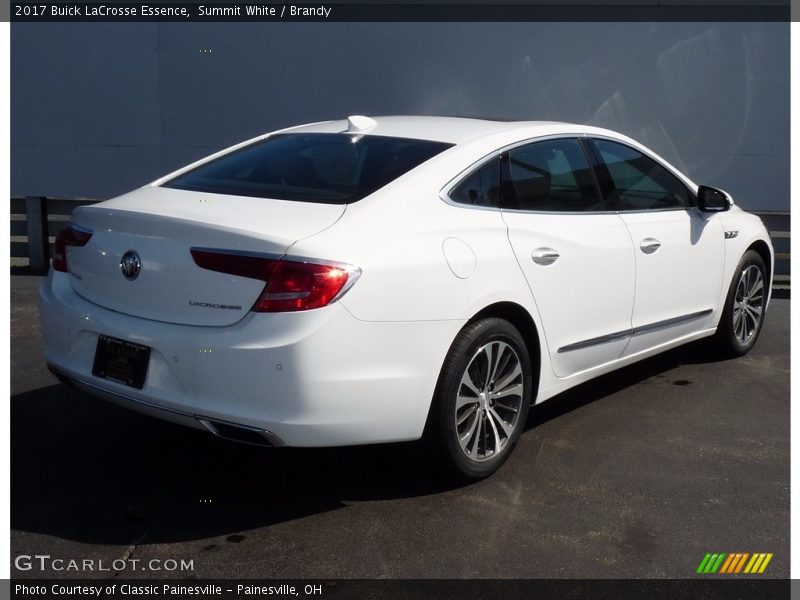 Summit White / Brandy 2017 Buick LaCrosse Essence