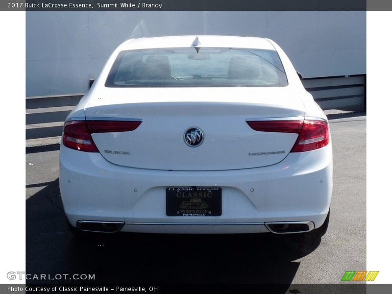 Summit White / Brandy 2017 Buick LaCrosse Essence