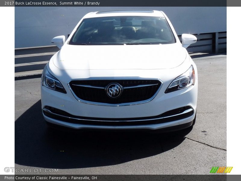 Summit White / Brandy 2017 Buick LaCrosse Essence