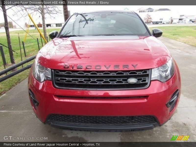 Firenze Red Metallic / Ebony 2016 Land Rover Discovery Sport HSE 4WD