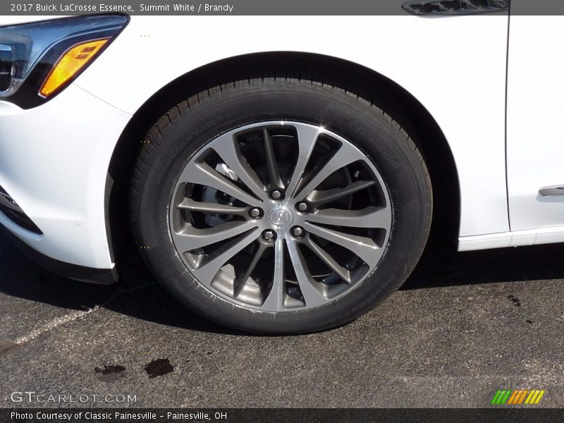 Summit White / Brandy 2017 Buick LaCrosse Essence