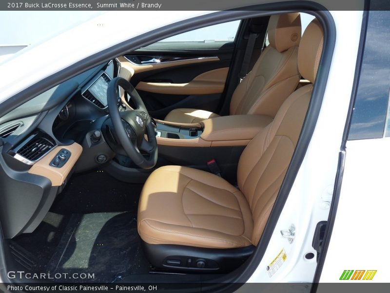 Summit White / Brandy 2017 Buick LaCrosse Essence
