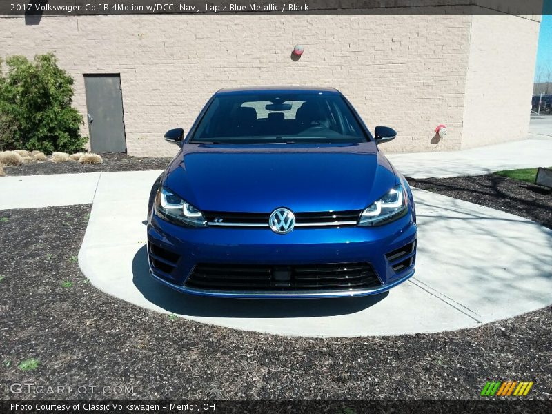 Lapiz Blue Metallic / Black 2017 Volkswagen Golf R 4Motion w/DCC. Nav.