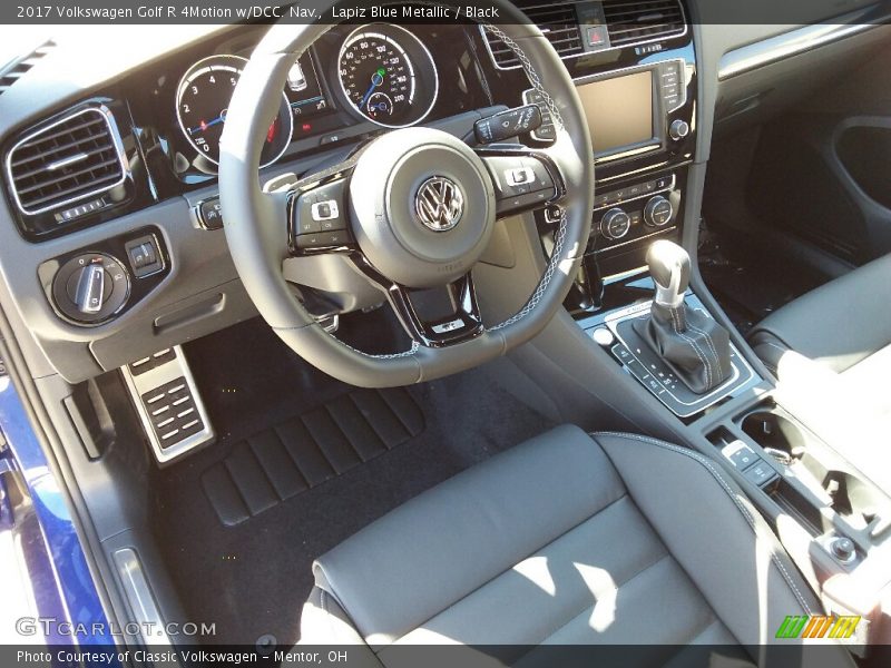 Lapiz Blue Metallic / Black 2017 Volkswagen Golf R 4Motion w/DCC. Nav.