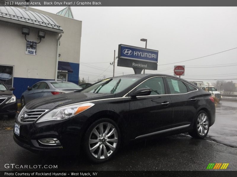 Black Onyx Pearl / Graphite Black 2013 Hyundai Azera