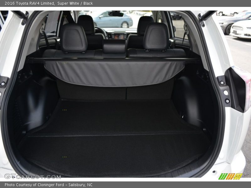 Super White / Black 2016 Toyota RAV4 Limited