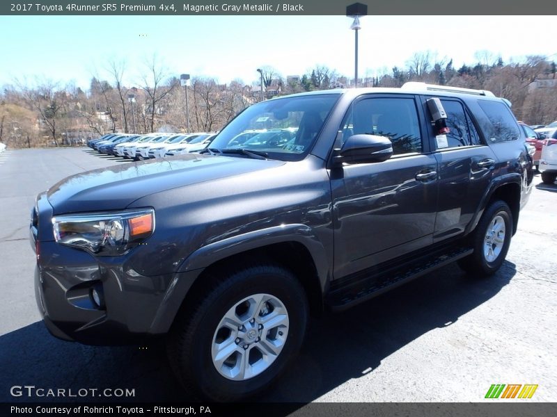 Magnetic Gray Metallic / Black 2017 Toyota 4Runner SR5 Premium 4x4