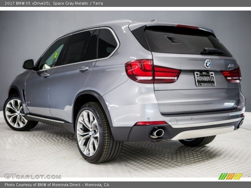 Space Gray Metallic / Terra 2017 BMW X5 xDrive35i