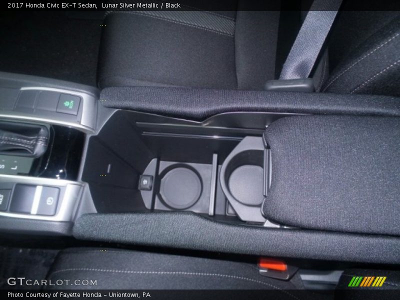 Lunar Silver Metallic / Black 2017 Honda Civic EX-T Sedan