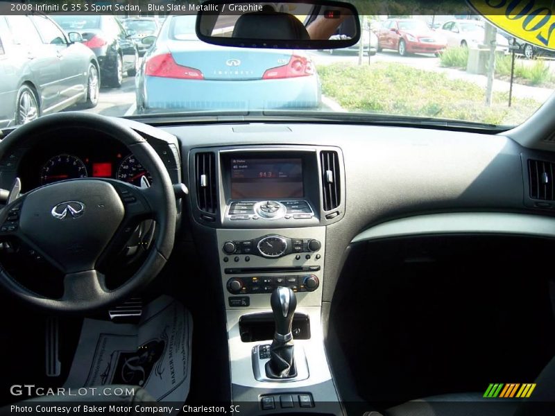Blue Slate Metallic / Graphite 2008 Infiniti G 35 S Sport Sedan