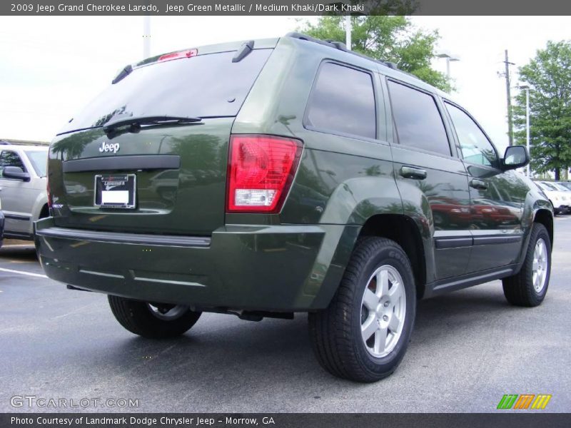 Jeep Green Metallic / Medium Khaki/Dark Khaki 2009 Jeep Grand Cherokee Laredo