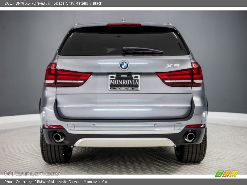Space Gray Metallic / Black 2017 BMW X5 xDrive35d