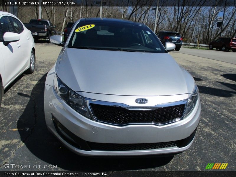 Bright Silver / Gray 2011 Kia Optima EX