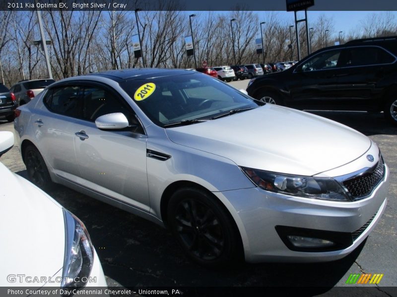 Bright Silver / Gray 2011 Kia Optima EX