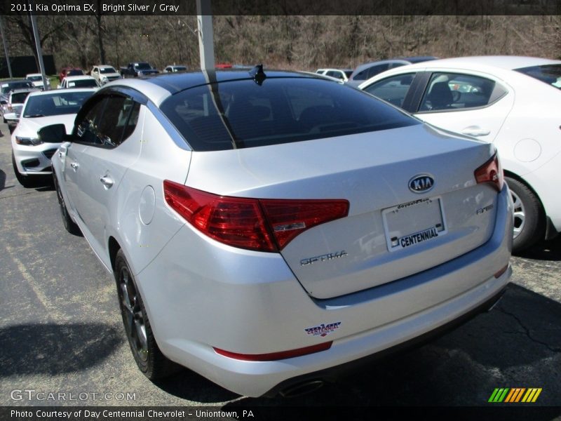 Bright Silver / Gray 2011 Kia Optima EX