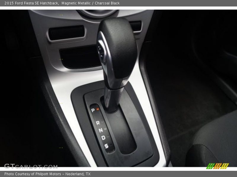 Magnetic Metallic / Charcoal Black 2015 Ford Fiesta SE Hatchback