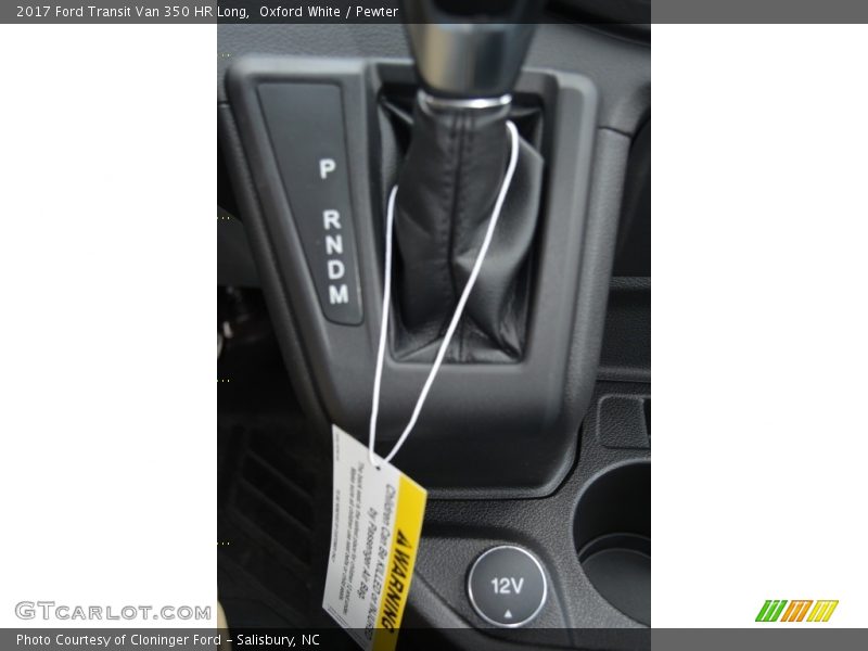 Oxford White / Pewter 2017 Ford Transit Van 350 HR Long